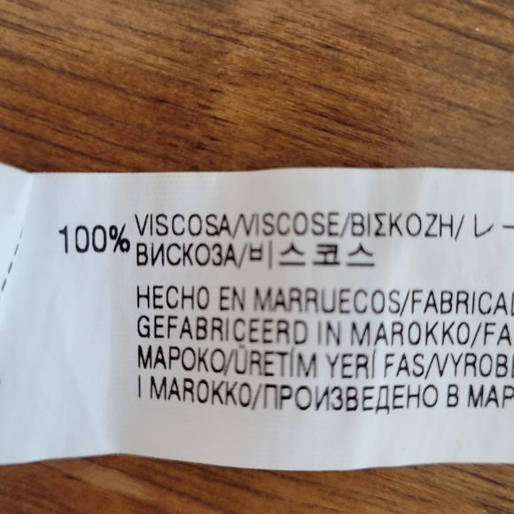 Zara tropical print pant size medium - Picture 10 of 10